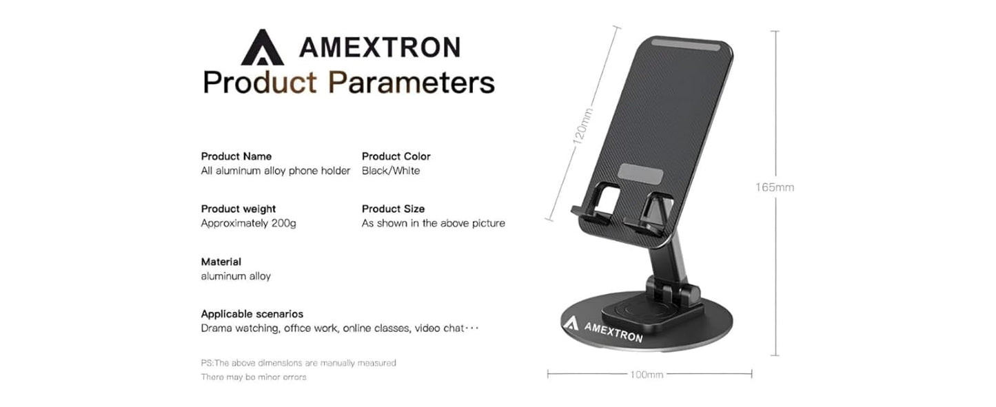 Mobile Holding Stand with 360� Rotational Base