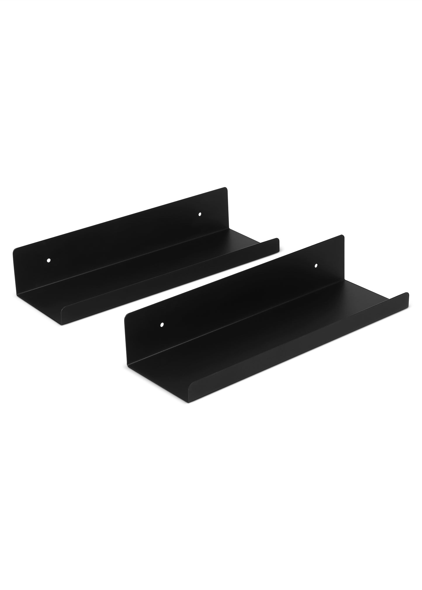 AMEXTRON Wall Mounted Floating Shelf for Bathroom & Kitchen | Minimal Metal Storage Rack
