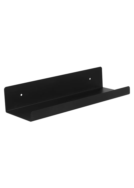AMEXTRON Wall Mounted Floating Shelf for Bathroom & Kitchen | Minimal Metal Storage Rack